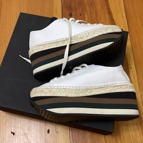 Paloma Barcelo Platform Sneakers Size 38 - Picture 3 of 7